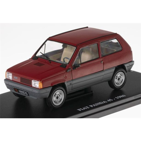 Fiat Panda 45 - 1980 1:24 European Vintage Cars - Cased