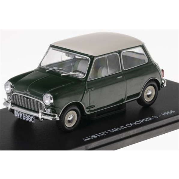 Austin Mini Cooper S - 1965 1:24 European Vintage Cars - Cased