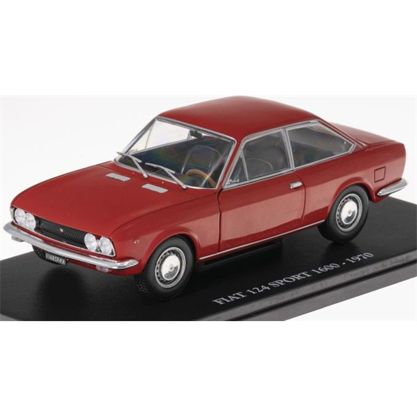 Fiat 124 Sport 1600 - 1971 1:24 European Vintage Cars - Cased