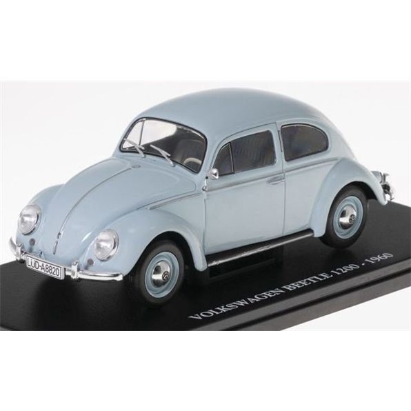 Volkswagen Beetle 1200 - 1960 1:24 European Vintage Cars - Cased