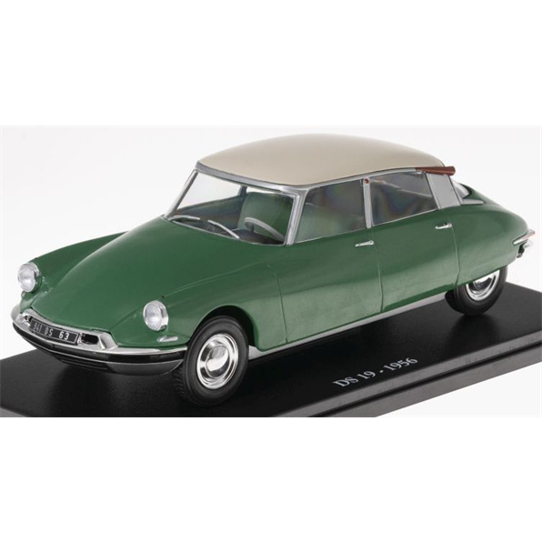 Citroen Ds 19 - 1956 1:24 European Vintage Cars - Cased