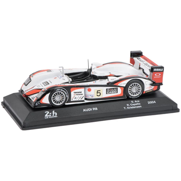 Audi R8 2004 - Ara / Capello / Kristensen Le Mans Collection - CRACKED CASES