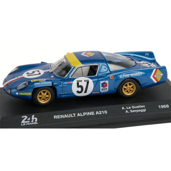 Renault Alpine A210 - 1968 - #57 Le Guellac, Serpaggi, Le Mans Collection