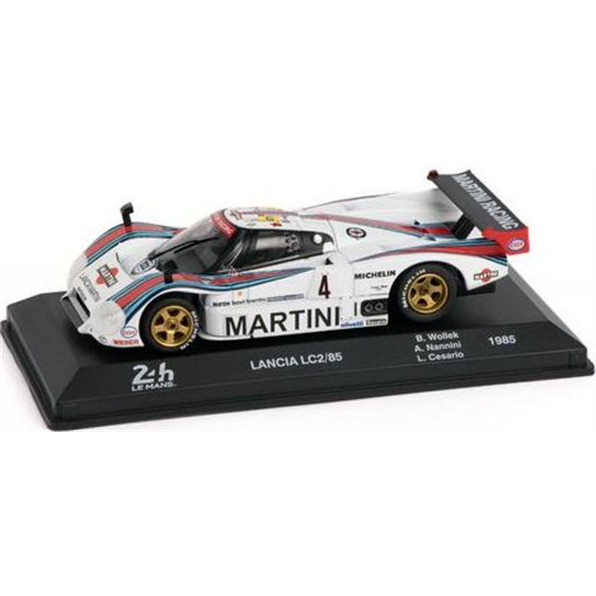 Lancia LC2/85 - #4 Wolek/Nannini/Cesario 1985 - Martini - Le Mans Collection