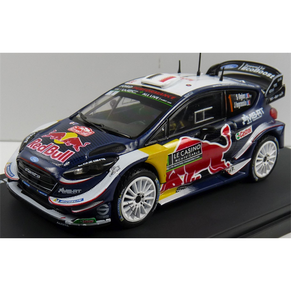 Ford Fiesta 2018 Ogier #1 Monte Carlo Rally Collection - Blister