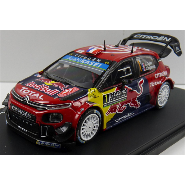 Citroen C3 2019 Ogier #1 Monte Carlo Rally Collection - Blister