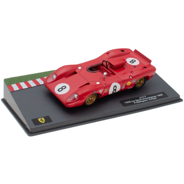 Ferrari 312 P - 1000 km Spa-Franc no.8 Cased - Ferrari Racing Collection