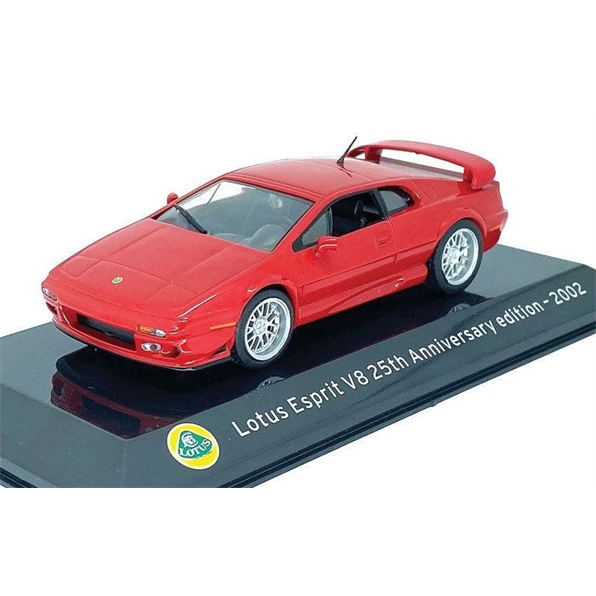 Lotus Esprit V8 25th Anniversary 2002 Cased - Supercar Collection