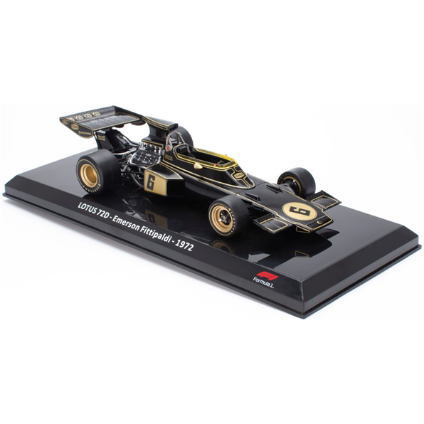 Lotus 72D - Emerson Fittipaldi - 1972 Cased - 1:24th Scale F1 Collection