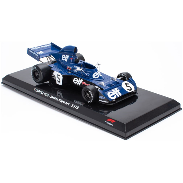 Tyrrell 006 - Jackie Stewart - 1973 Cased - 1:24th Scale F1 Collection