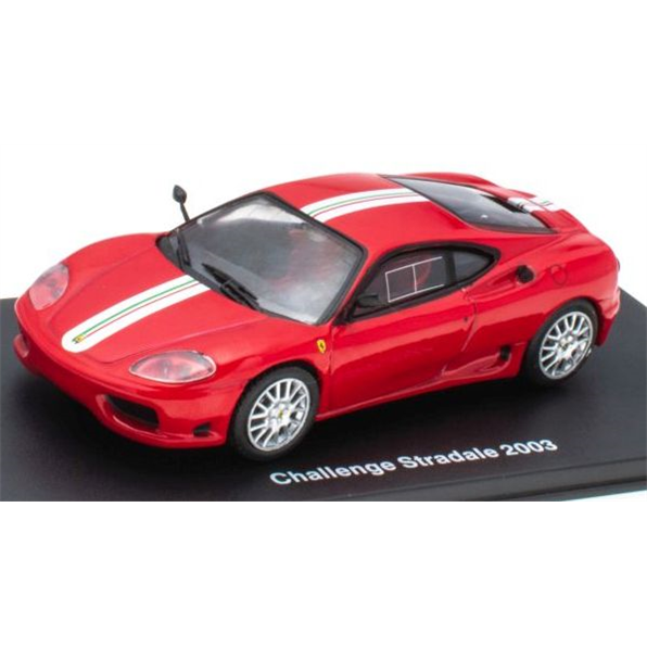 Ferrari Challenge Stradale 2003 Red/Stripe Ferrari Collection - cases