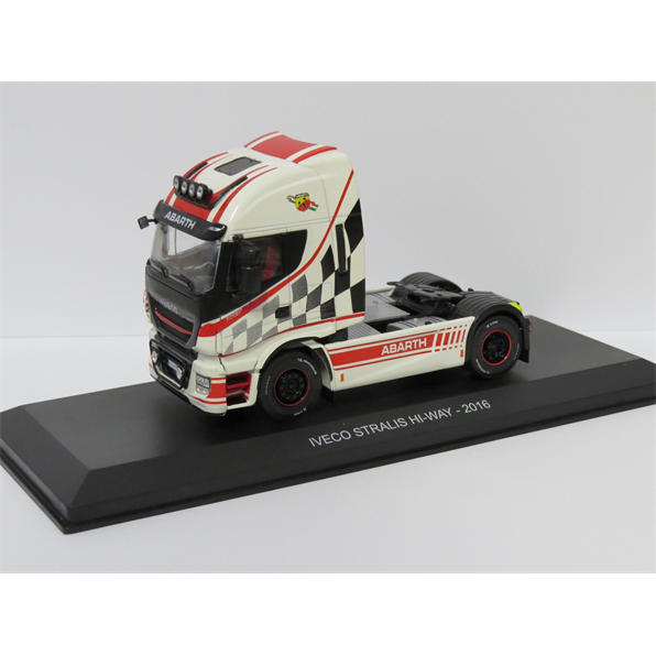 Iveco Stralis Hi-Way 2016 Abarth (White) 1:43 Truck Tuning Collection -Blister Pack