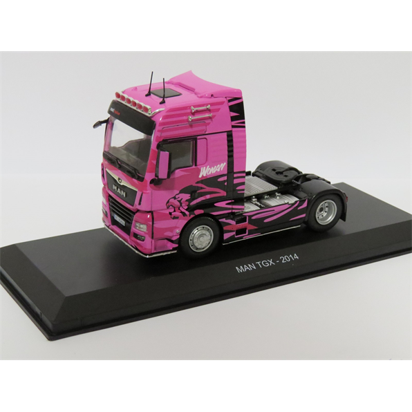 Man 2014 TGX (Pink) 1:43 Truck Tuning Collection -Blister Pack