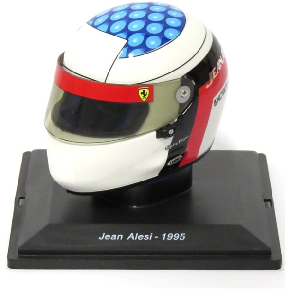 Jean Alesi 1995 Ferrari F1 Helmet Collection 1:5 - Cased