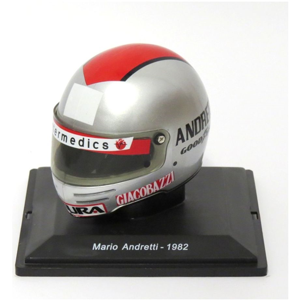 Mario Andretti 1982 Ferrari F1 Helmet Collection 1:5 - Cased