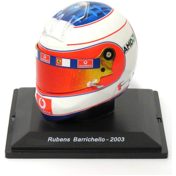 Rubens Barrichello - 2003 Ferrari F1 Helmet Collection 1:5 - Cased