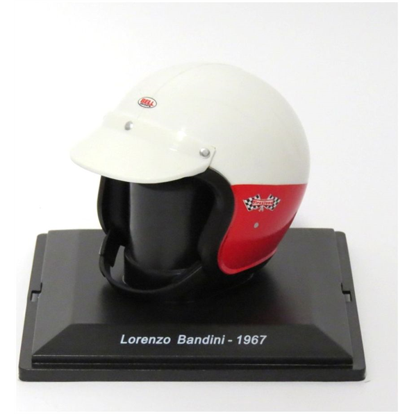 Lorenzo Bandini - 1967 Ferrari F1 Helmet Collection 1:5 - Cased
