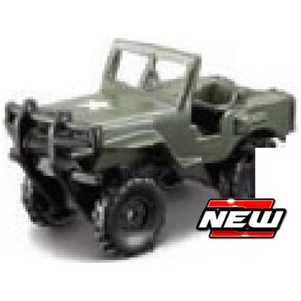 Alpha Jeep Convertible (Open) Olive Green