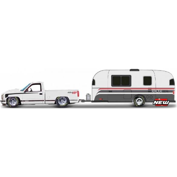 Chevrolet 454 SS Pick-Up 1993 + Camper Trailer