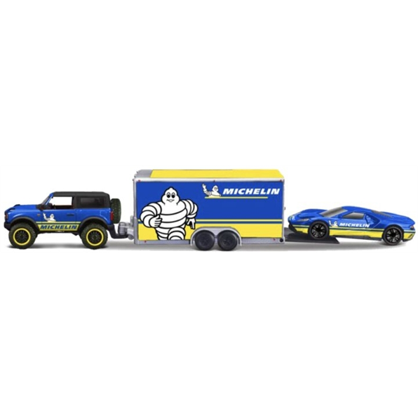 Ford Bronco + Car Trailer + Ford GT Team Haulers Michelin