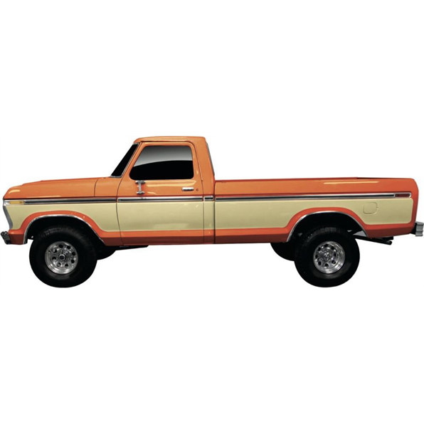 Ford F-150 Pick Up 1977 Cream/Orange
