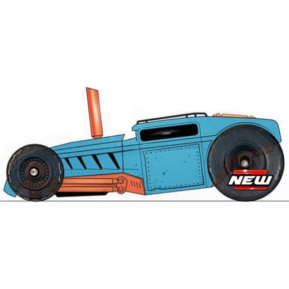 Doom Rod Blue/Orange