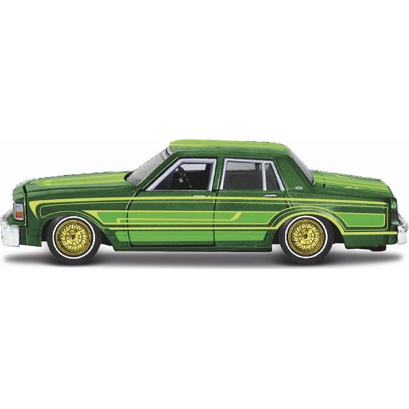 Chevrolet Caprice 1987 Low Rider green
