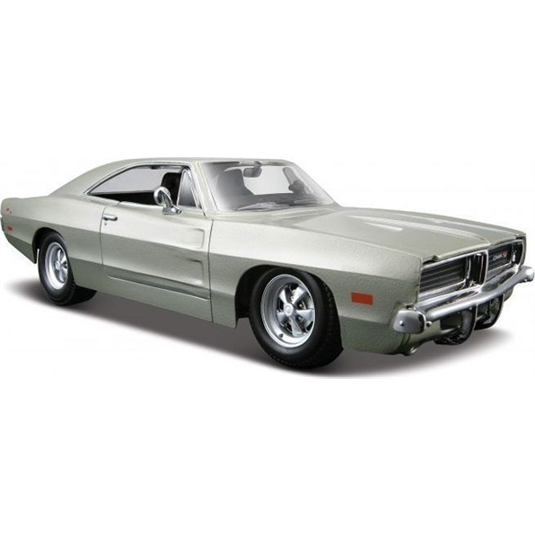 Dodge Charger R/T 1969 - Titanium Silver (1:25)
