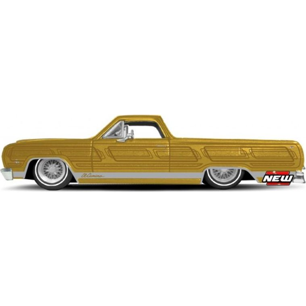 Chevrolet El Camino Lowrider 1965 Yellow /Silver