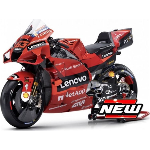Ducati Desmosedici GP21 Ducati Lenovo Team #63 Francesco Bagnaia 2021