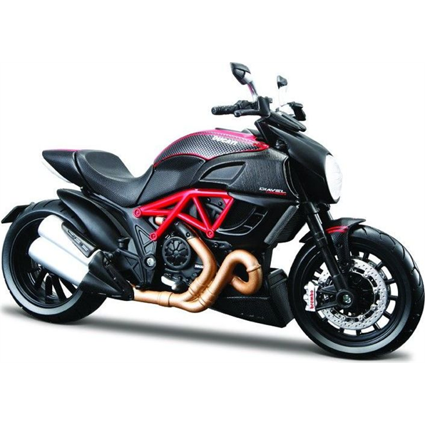 Ducati Diavel Carbon Kit - Black/Red