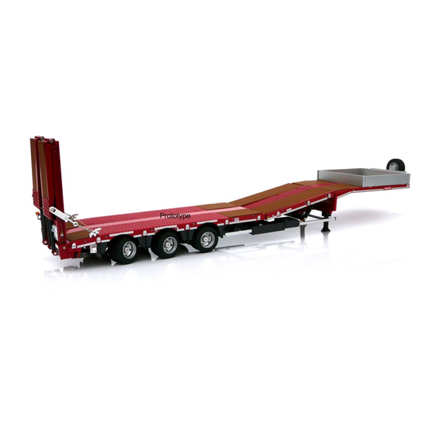 Nooteboom Semi Lowloader Red/Wood