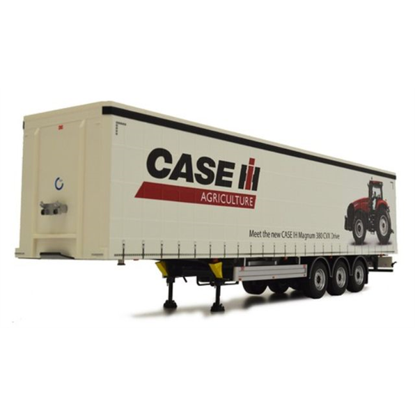 Pacton Curtainsider Trailer CASE IH Design