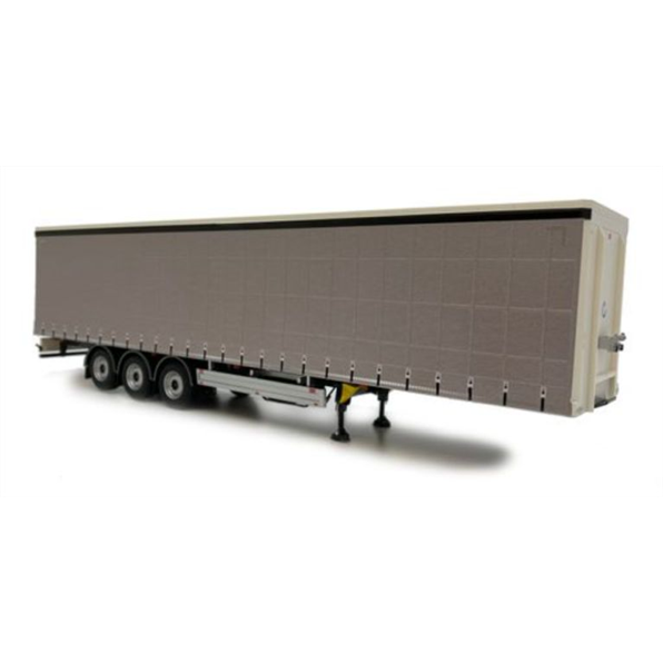 Pacton Curtainsider Trailer Grey