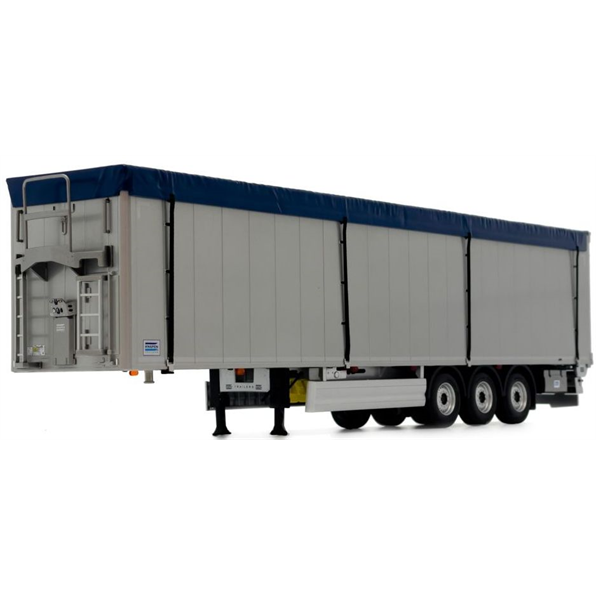 Knapen Walking Floor Trailer Blue Cover