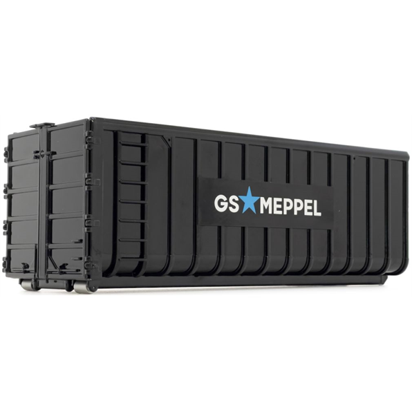 Hooklift Container 40m3 Black GS Meppel Logo