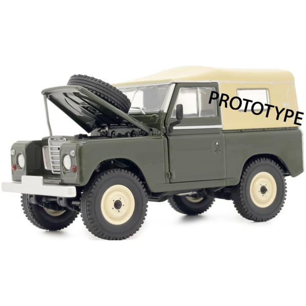 Land Rover Series 3 88 Softtop Deep Bronze Green