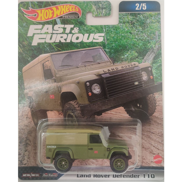 Land Rover Defender 110 Green Fast and Furious Hot Wheels 2/5