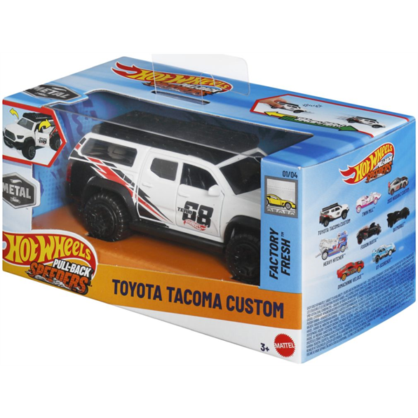 Hot Wheels Pull-Back Speeders Asortment (8pcs)