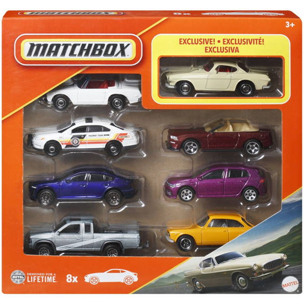 Matchbox Basics 8 Pack Assortment