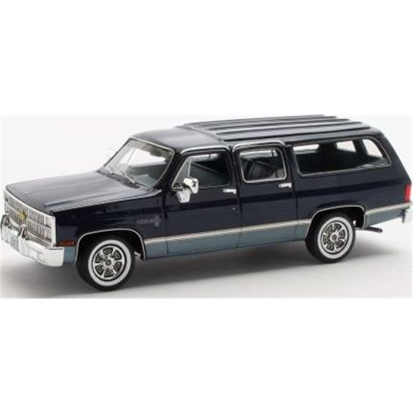 Chevrolet Suburban Blue Metallic 1981