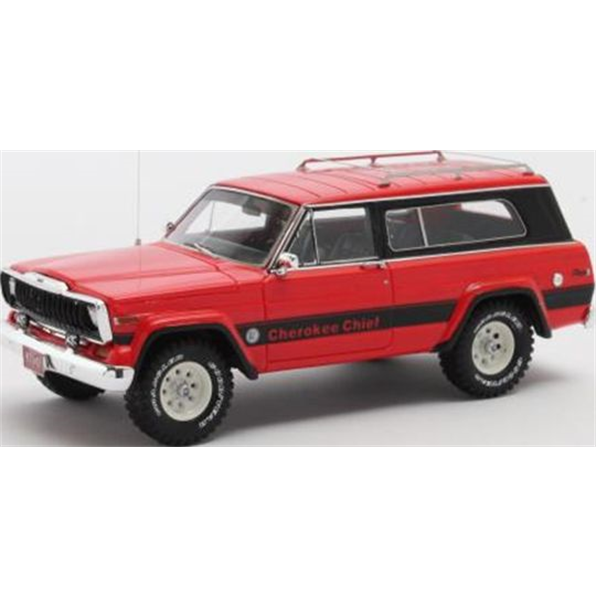 Jeep Cherokee Chief Red 1980
