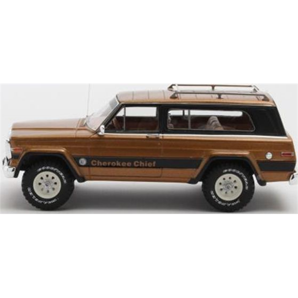 Jeep Cherokee Chief Brown Metallic 1980