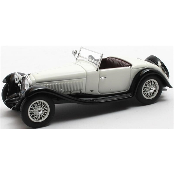 Alfa Romeo 6C 1750SV Figoni Open White Black 1932