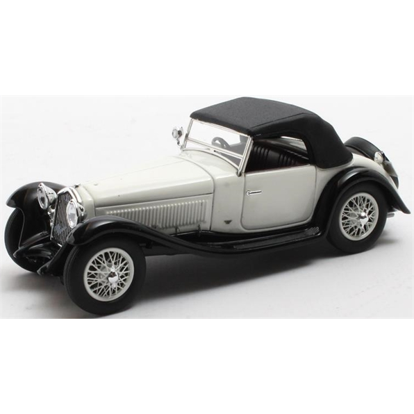 Alfa Romeo 6C 1750SV Figoni Closed White Black 1932
