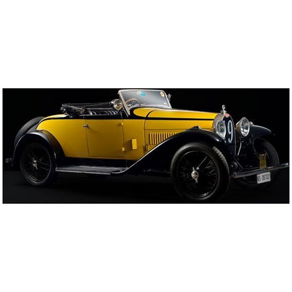 Bugatti Type 40 Roadster Yellow/Black 1929