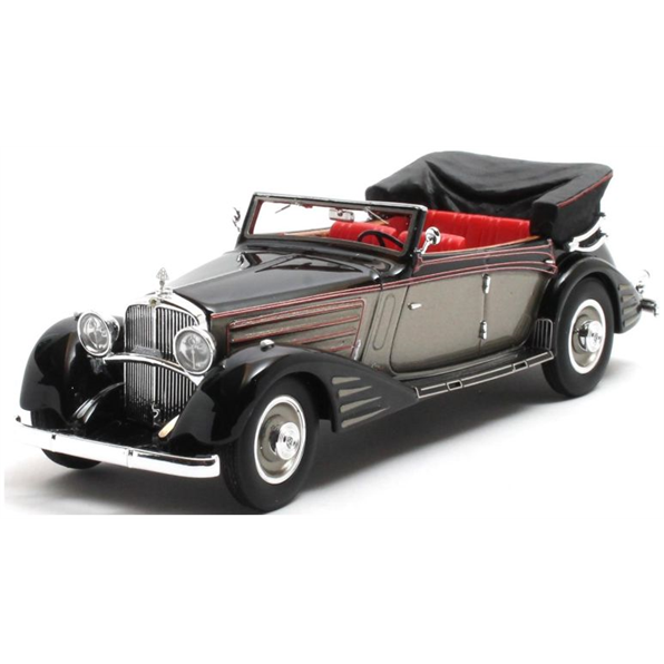 Maybach Zeppelin DS8 Black/Bronze 4-Door Cabriolet by Spohn 1934