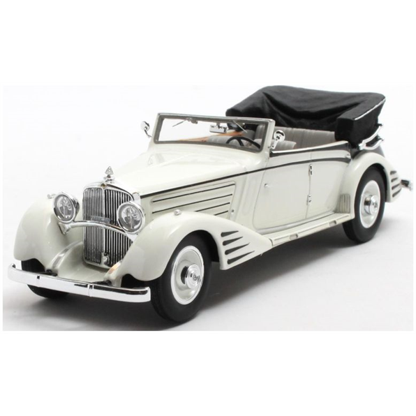 Maybach Zeppelin DS8 White 4-Door Cabriolet by Spohn 1934