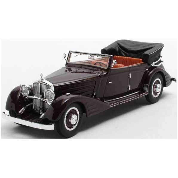 Maybach Zeppelin DS8 Maroon 4-Door Cabriolet by Spohn 1934