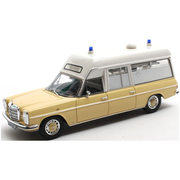 Mercedes Benz V114 Ambulance Dedemsvaar White/Yellow 1969
